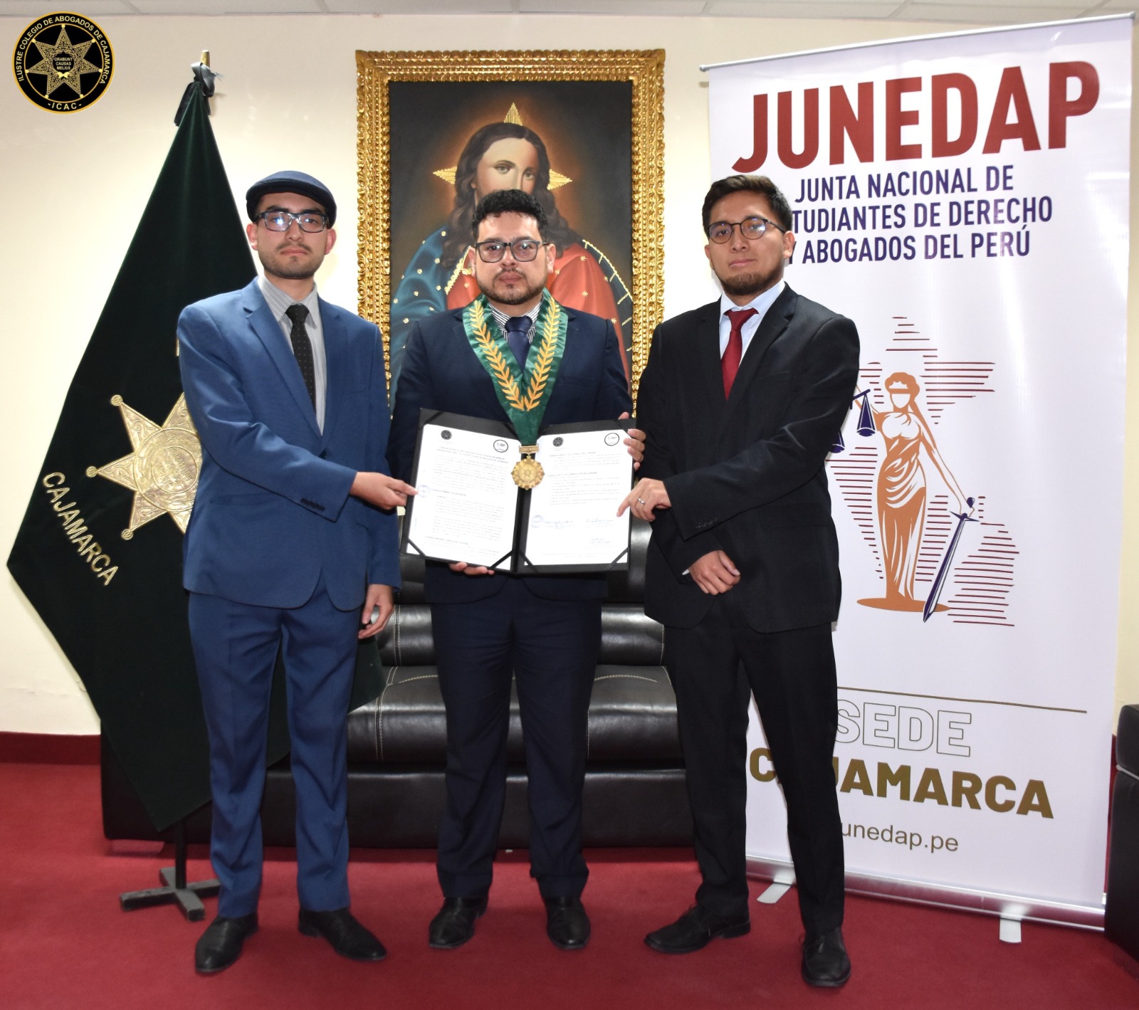 Convenio de Cooperación con la Junta Nacional de Estudiantes de Derecho y Abogados del Perú - Junedap